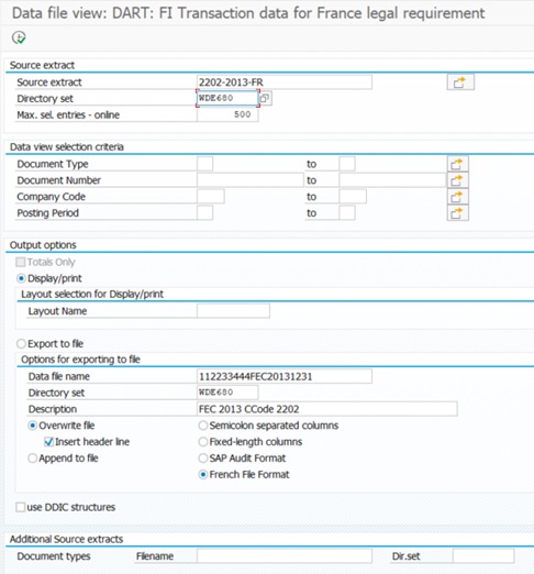 DART FEC file creation | TJC Group 