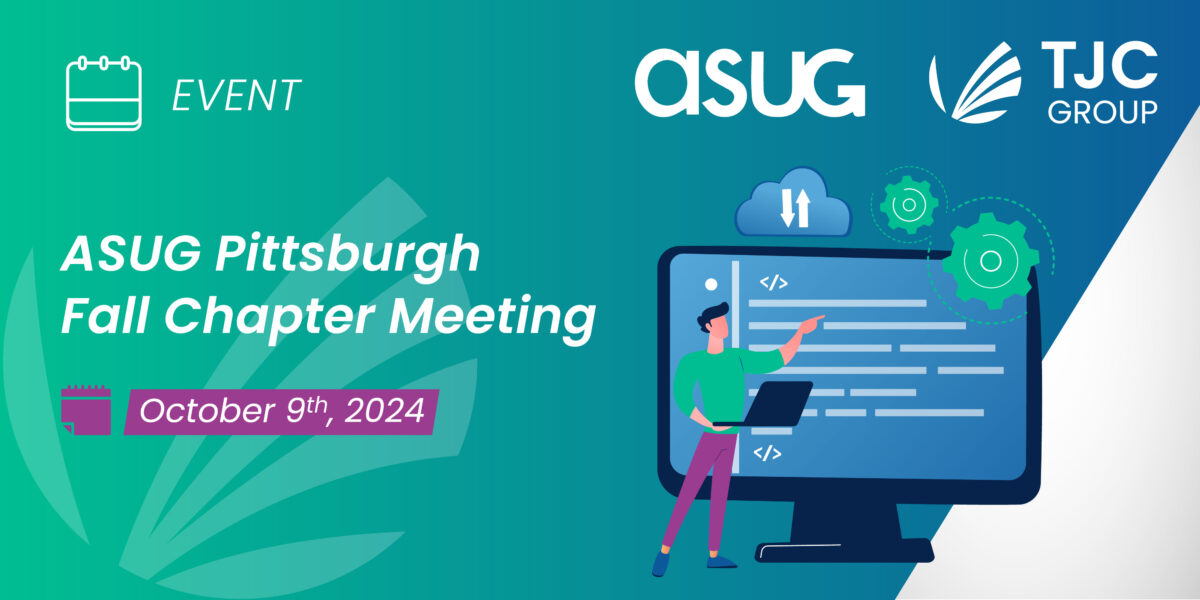 TJC Americas at ASUG Pittsburgh Fall Chapter Meeting