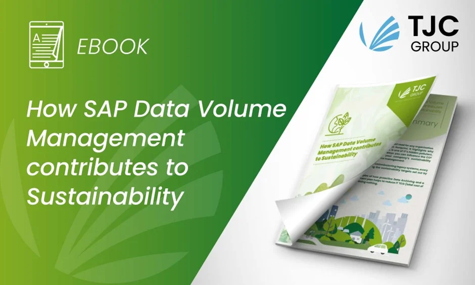 eBook How Data Volume Management contributes to Sustainability