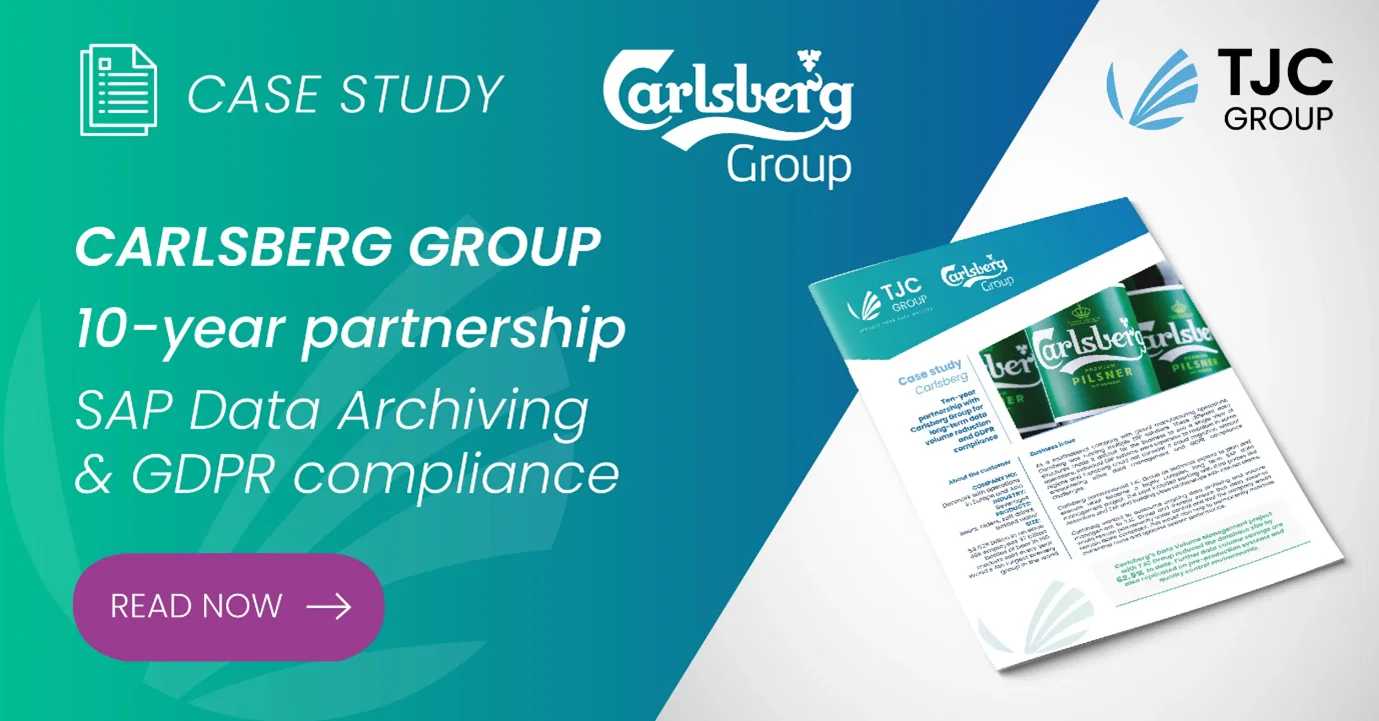 Carlsberg SAP Data Archiving and GDPR Compliance Case Study