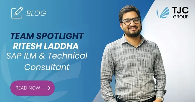 Team spotlight | Ritesh Laddha – SAP ILM & Technical Consultant